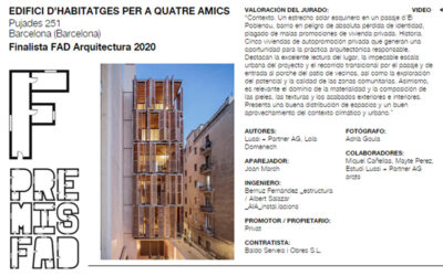 Baldó Constructora i el Premi FAD 2020
