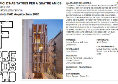 Baldó Constructora i el Premi FAD 2020
