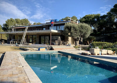 Recta final a Castelldefels.