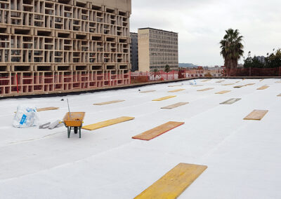 Baldó BSO inicia les obres a la Facultat d’Economia i Empresa.