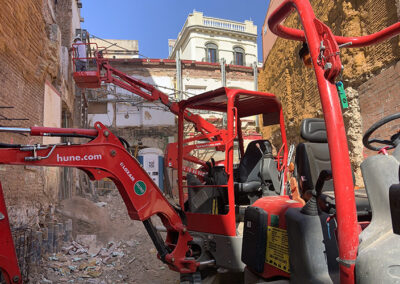 Baldó Constructora avança a Major de Sarrià.