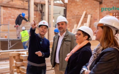 Visita Vapor de Prodis amb l’alcalde de Terrassa.